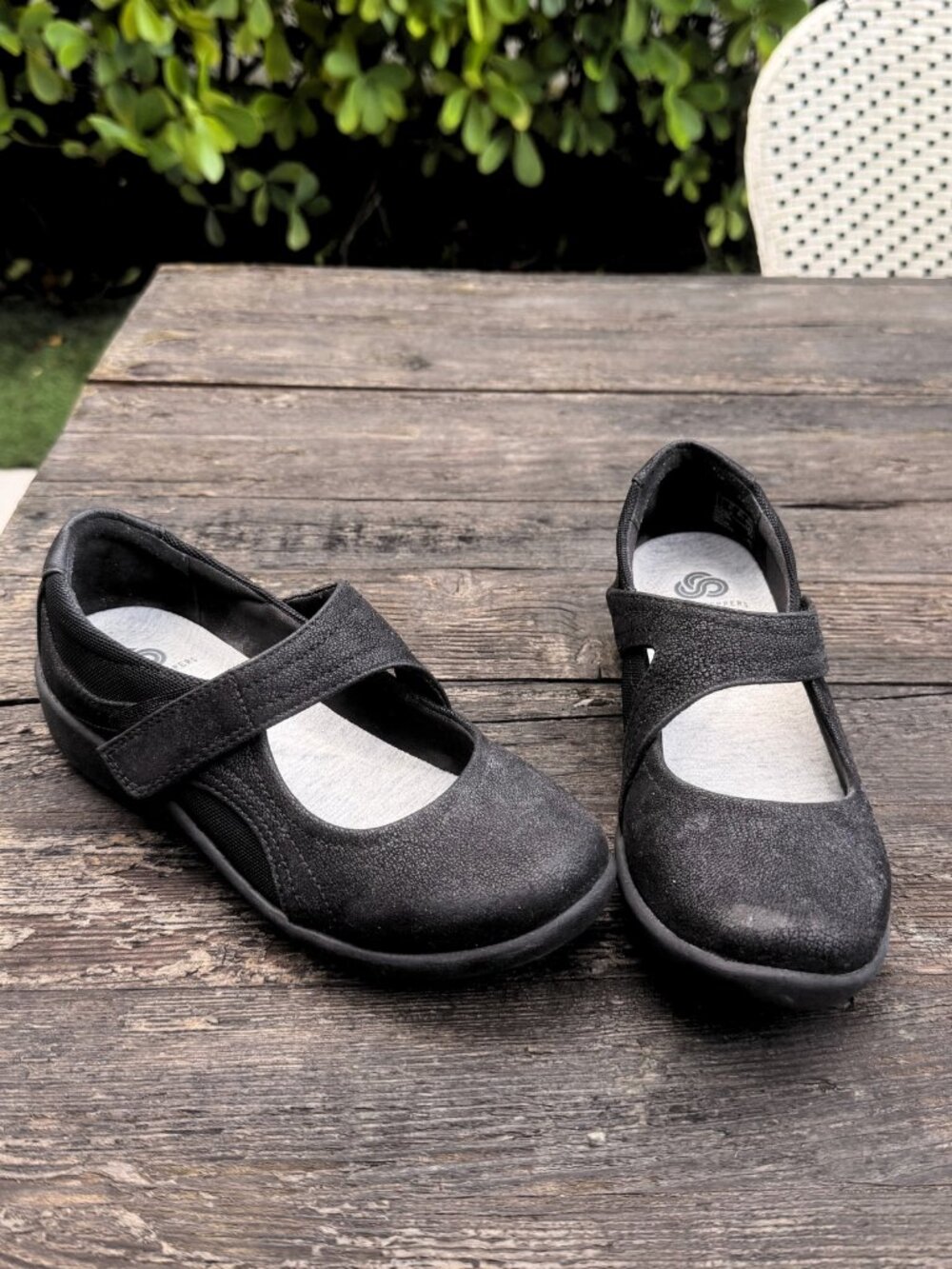Maryjane Black Cloudsteppers By Clarks Womens Shoes 5.5 Sillian Bella Cushion